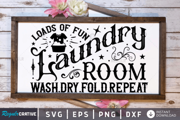 Loads of Fun Laundry Graphics for Crafts