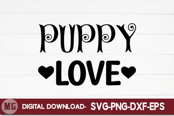 Puppy Love Graphics for Crafts