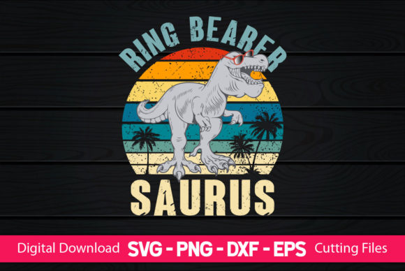 Ring Bearer Saurus Graphics for Crafts