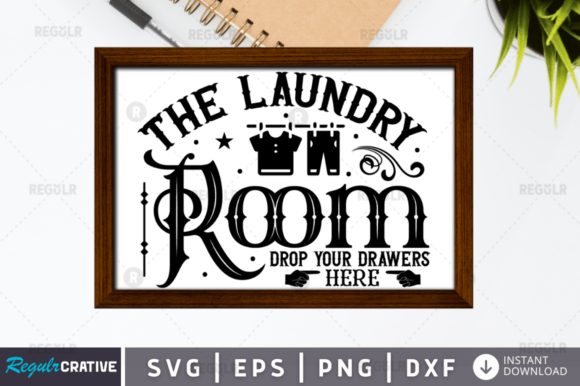 The Laundry, Svg Design Graphics for Crafts