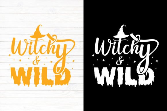 Witchy Wild Graphics for Crafts